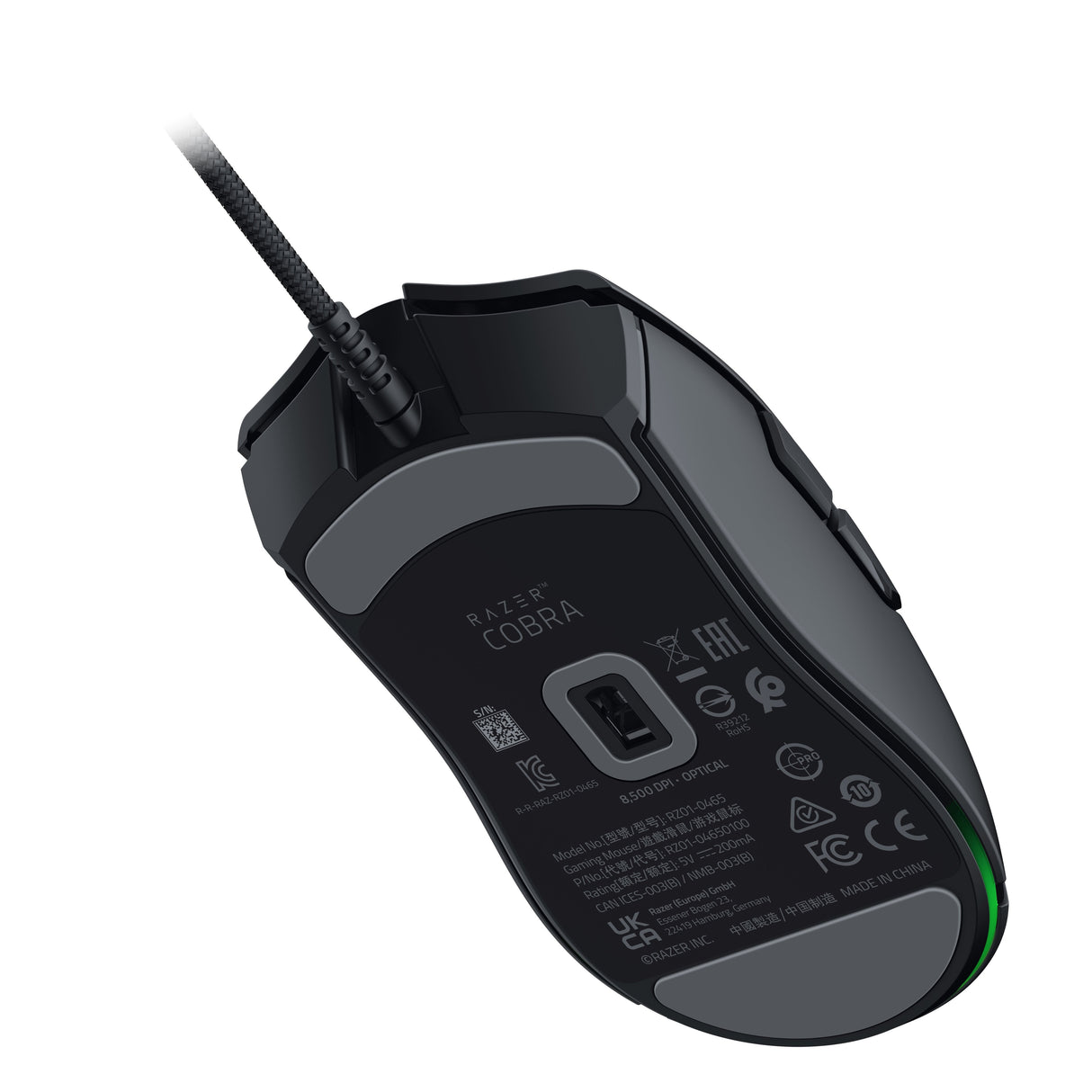EAN 8886419334095 - Razer COBRA ratón Juego mano derecha USB tipo A Óptico 8500 DPI imagen 4