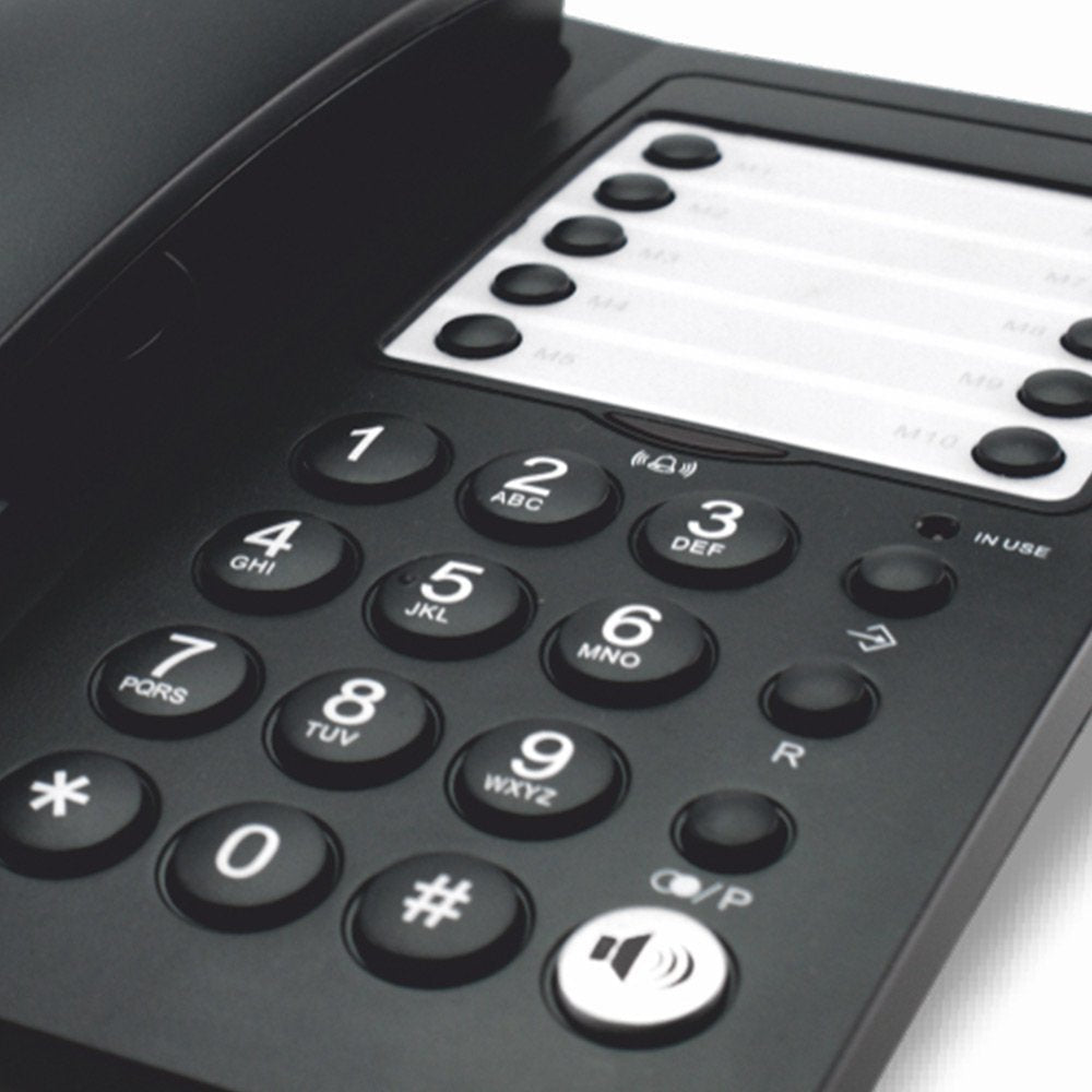 Haeger Hg-1020 Teléfono Teléfono Analógico Negro