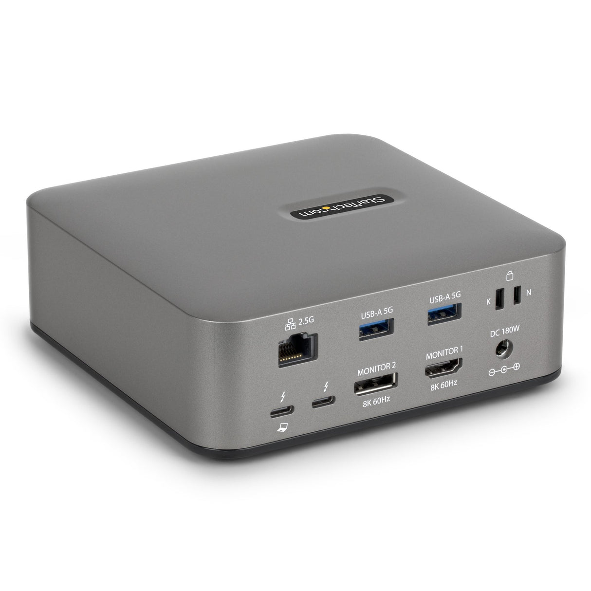 EAN 0065030923118 - StarTech.com 215UE-TB5USB4DOCK base para portátil y replicador de puertos Alámbrico Gris imagen 1