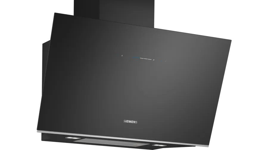 Siemens Lc91klt60 Iq700, Campana Extractora Negra, 80 Cm, Home Connect Lc91klt60