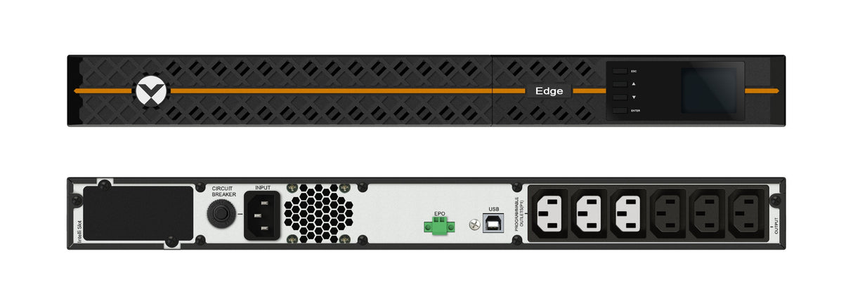 EAN 0767041031355 - Vertiv Liebert EDGE-1000IRM1U sistema de alimentación ininterrumpida (UPS) Línea interactiva 1 kVA 3 sali imagen 2