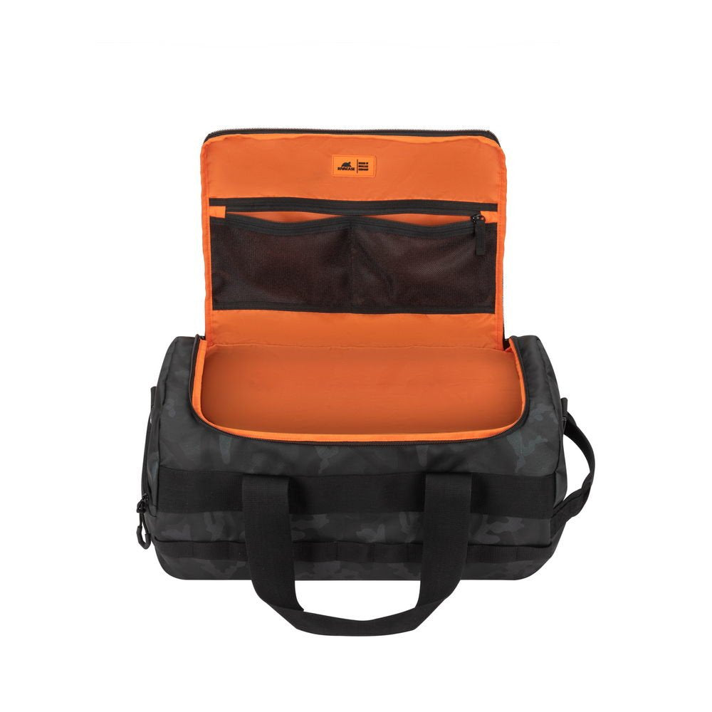 Rivacase Sherwood Bolso De Lona 30 L Poliéster, Poliuretano Camuflaje Gris Camo 7641