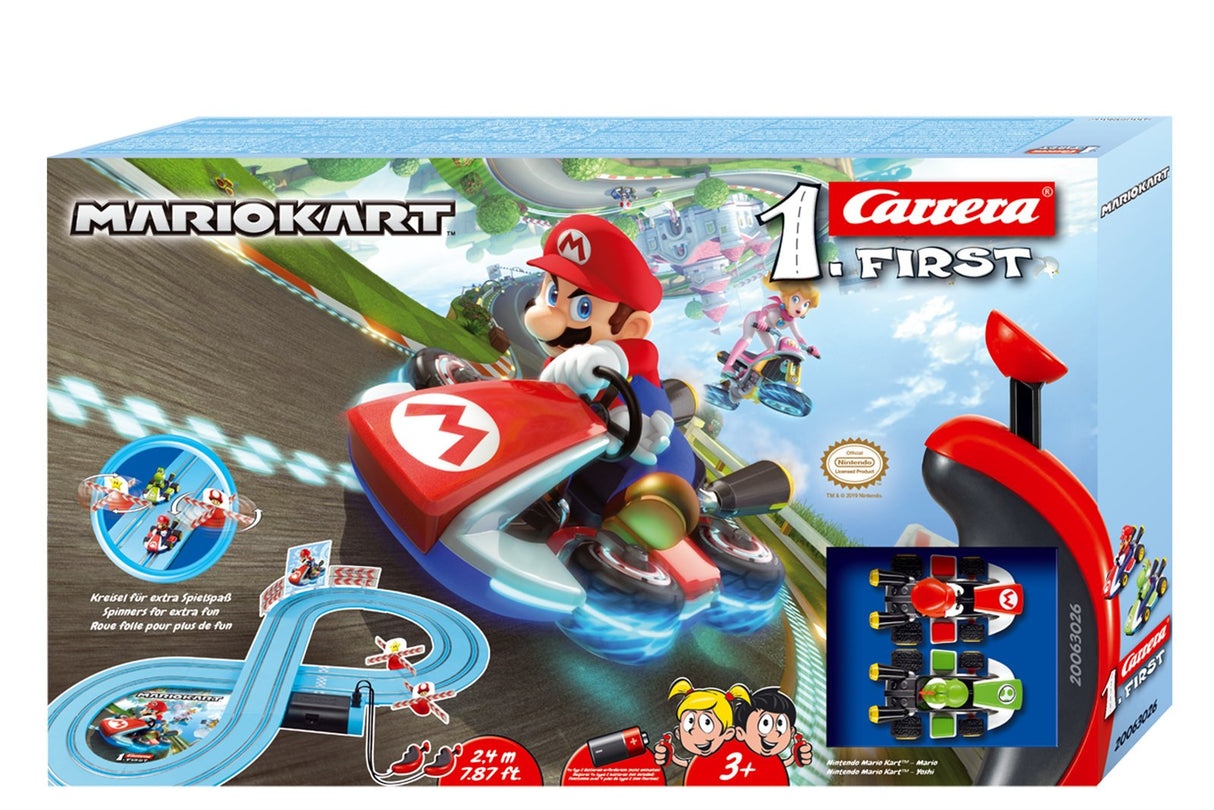 Carrera Nintendo Mario Kart Pista Para Vehículos De Juguete De Plástico