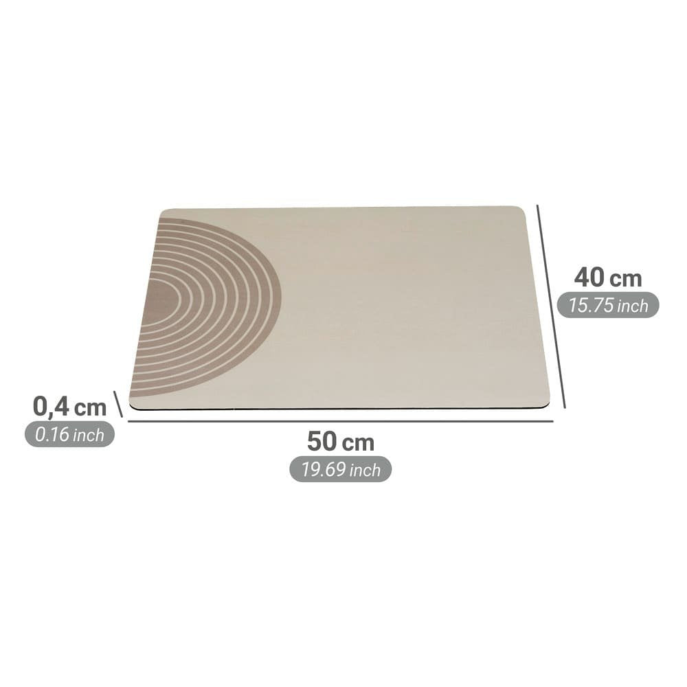Alfombrilla Escurreplatos Dima, 50 X 40 X 0,4 Cm