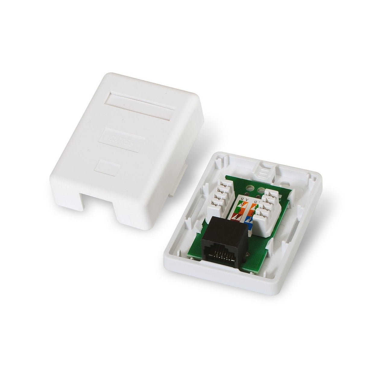 Aisens Roseta De Superficie Rj45 Cat.5e Utp 1 Toma - Blanco