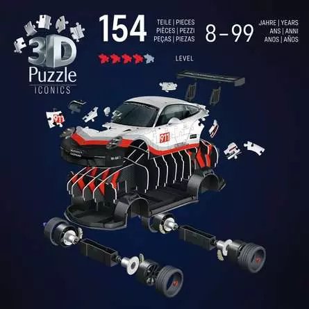 EAN 4005555080398 - Ravensburger 12008039 puzzle Puzle 3D 108 pieza(s) Vehículos imagen 5