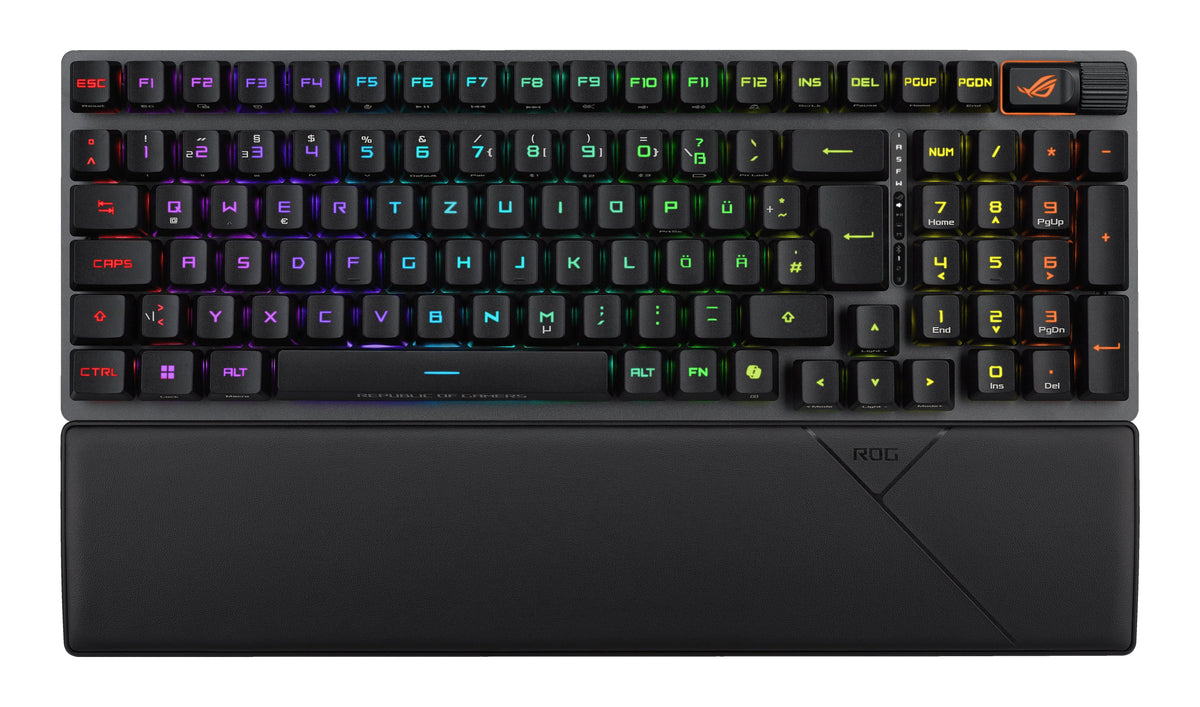Asus Gaming Keyboard Fr-Layout Rog Strix Scope Ii 96 Rx Wireless