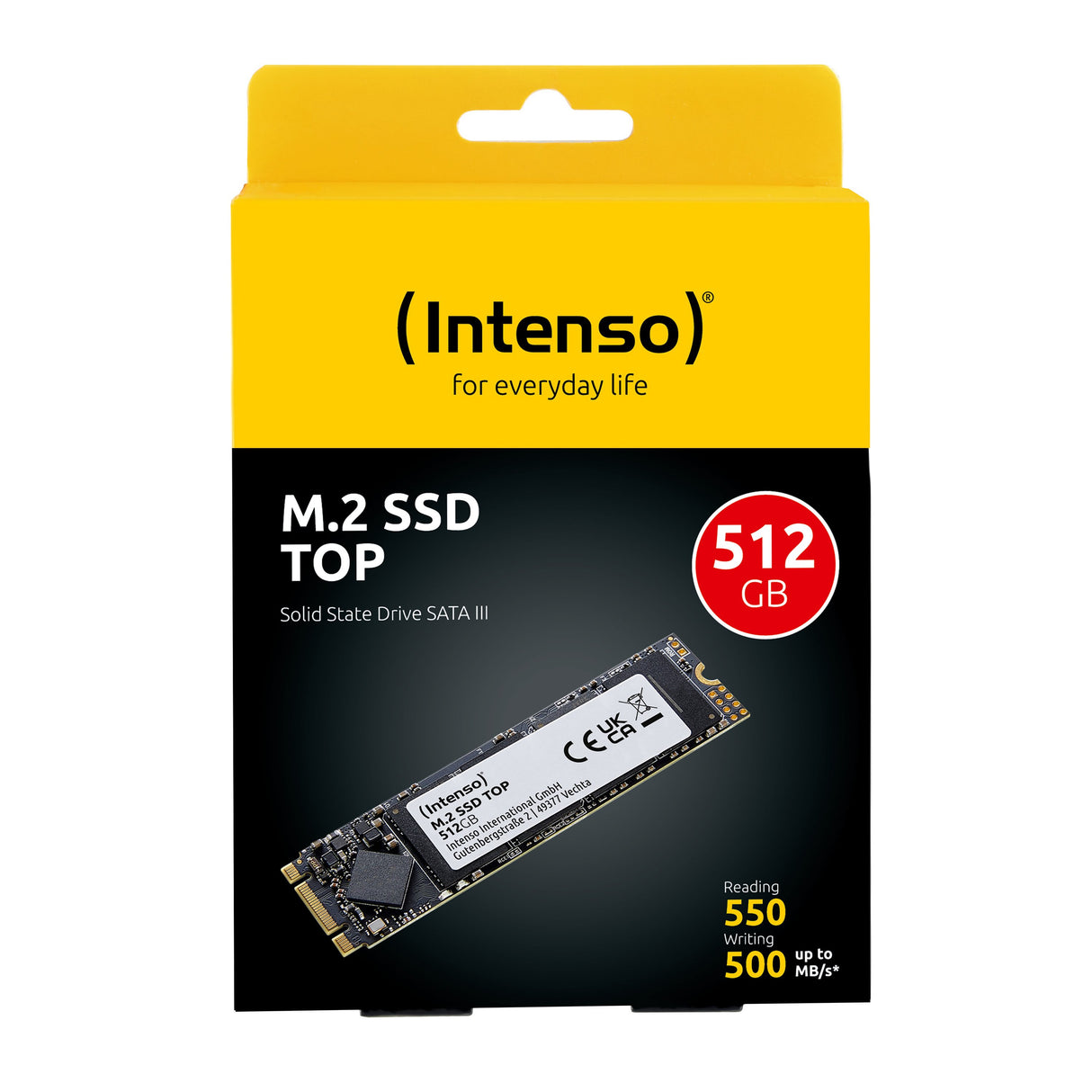 EAN 4034303025916 - Intenso Top 512 GB M.2 Serial ATA III 3D NAND imagen 3