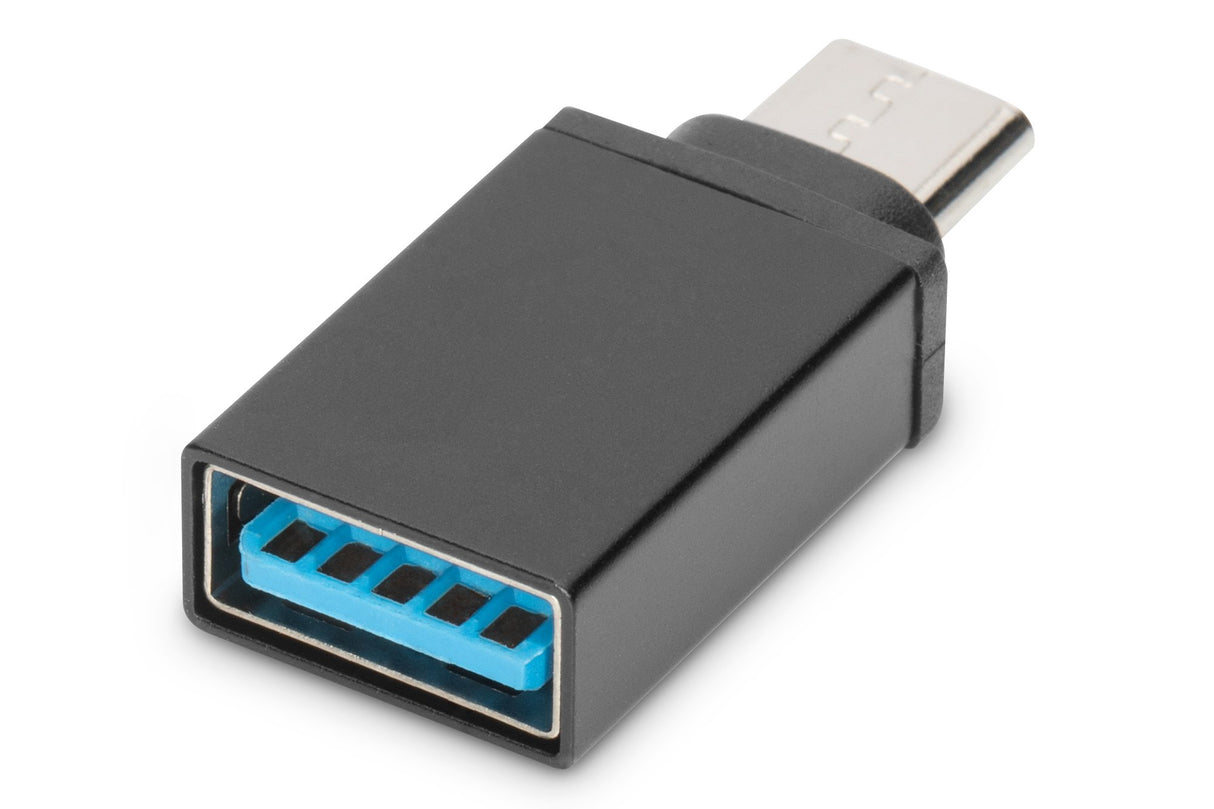 EAN 4016032370802 - Digitus AK-300506-000-S cambiador de género para cable USB C USB A Negro imagen 1