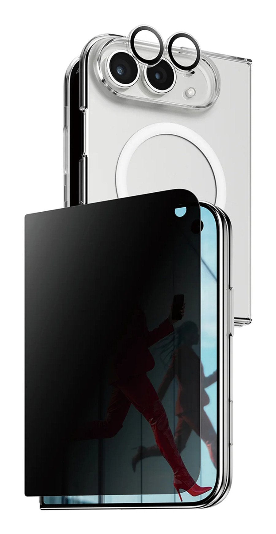 Panzerglass Care 3-In-1 Flagship Privacy Hndle Iphone 18 Duo