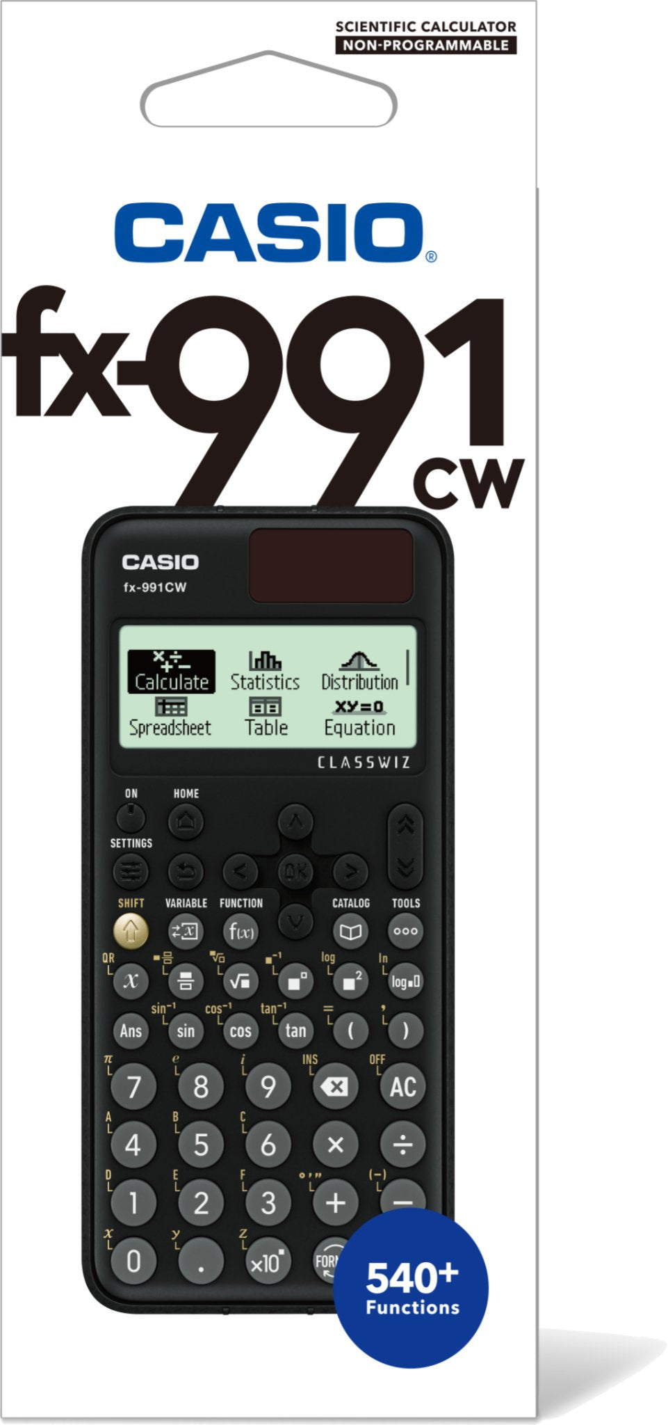 EAN 4549526615757 - Casio FX-991CW calculadora Bolsillo Calculadora científica Negro imagen 7