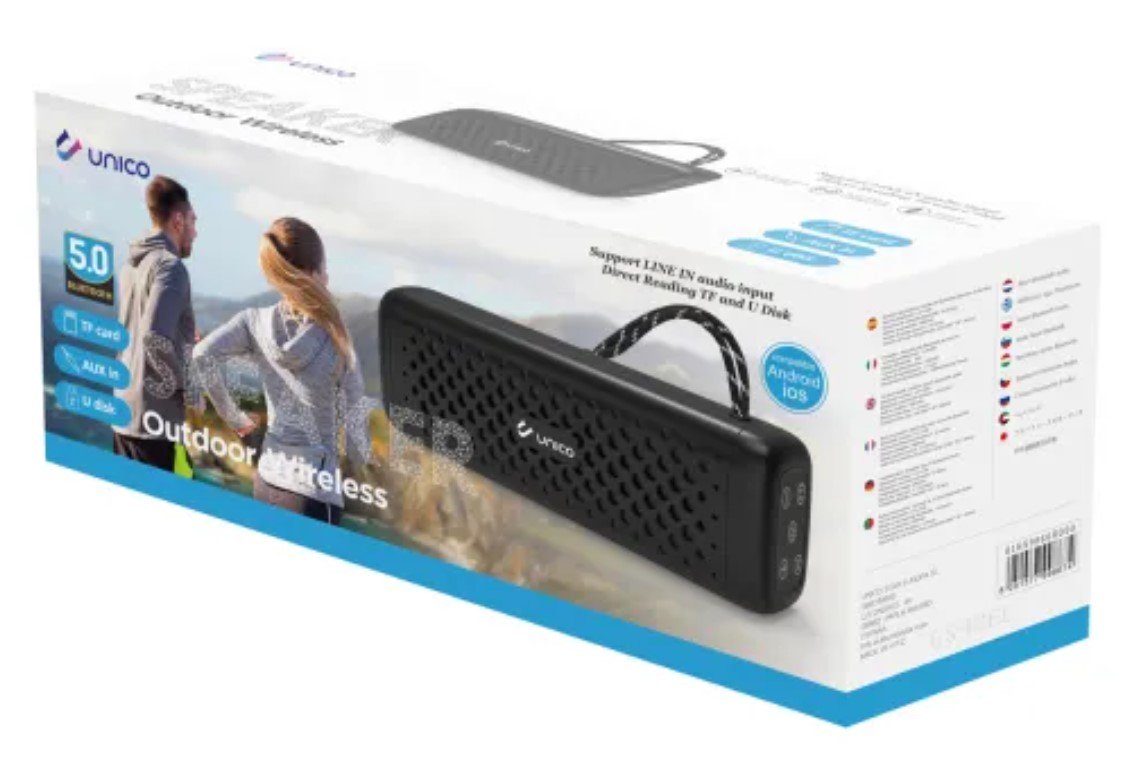 EAN 8051577998667 - UNICO BS9866 altavoz portátil o de fiesta Negro 10 W imagen 3