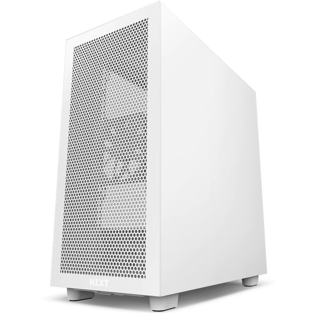 Caja Pc Nzxt H7 Flow Blanca Cristal Transparente Cm-H71fw-01