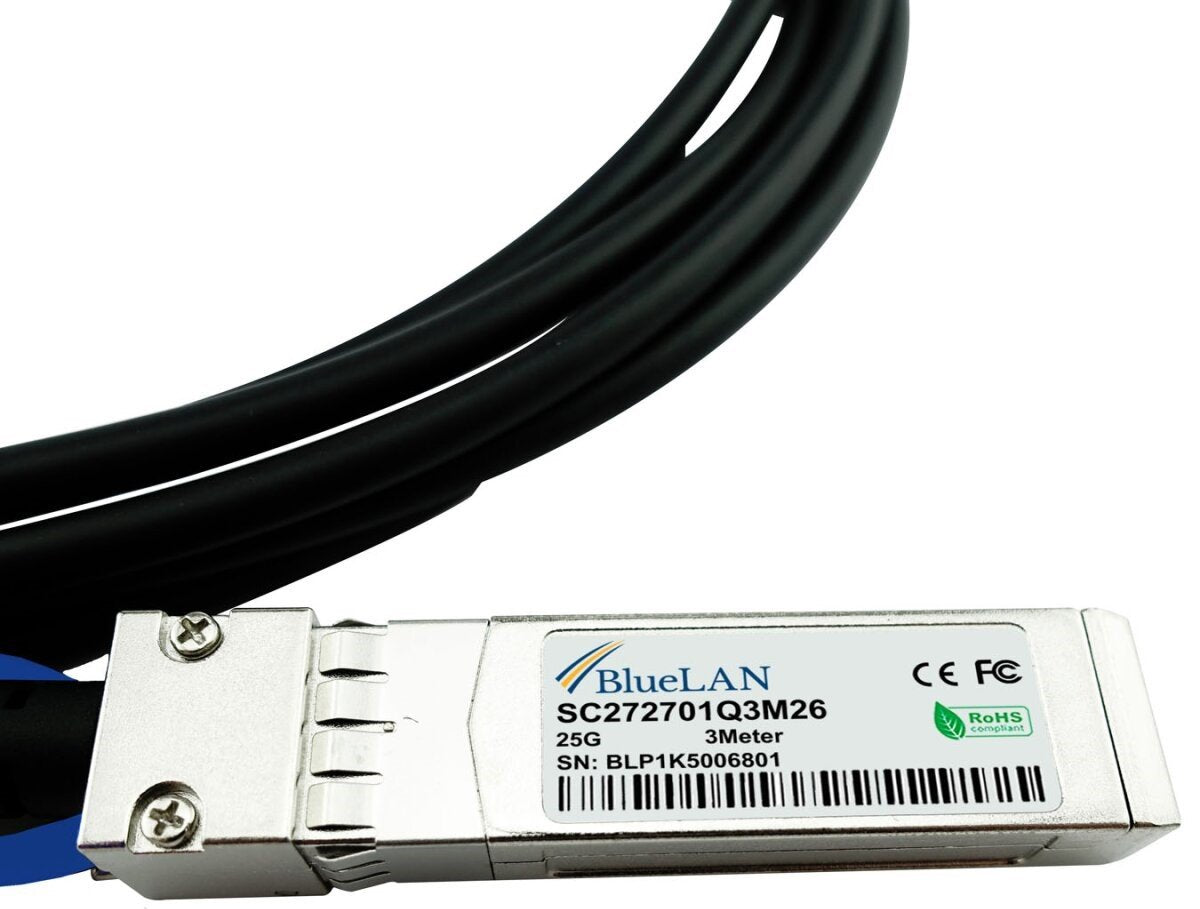 Cable De Fibra Óptica Blueoptics 10520 E Infiniband 1 M Sfp28 Negro