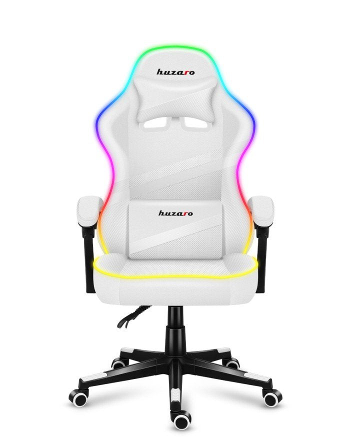 EAN 5903796013184 - Huzaro FORCE 4.4 RGB Silla para videojuegos de PC Asiento (de seguridad) de butaca Blanco imagen 2