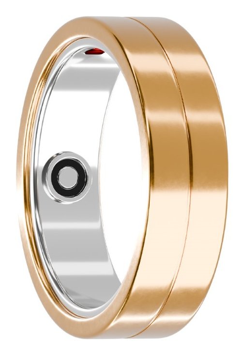 Anillo Inteligente Maxcom Mr100 8 57 Notificaciones Frecuencia Cardíaca Oro