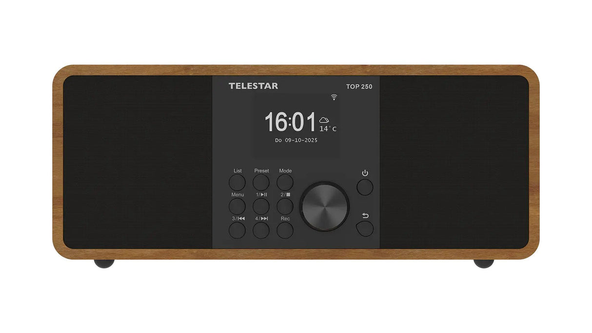 Telemar Top 250 Holz Multifunktionsradios Mationär