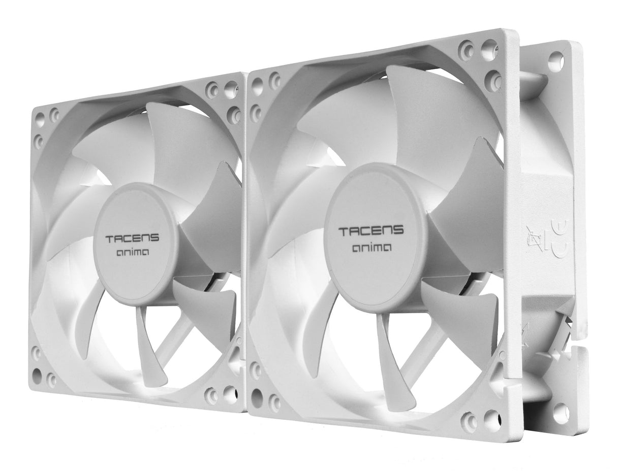 EAN 8435693113263 - Tacens Anima AF8X2W sistema de refrigeración para ordenador Carcasa del ordenador Ventilador 8 cm Blanco imagen 3