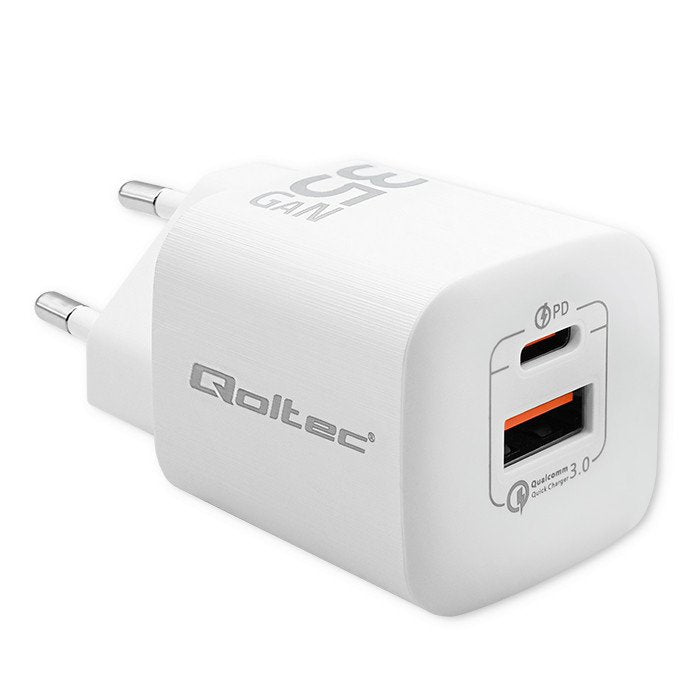 EAN 5901878507637 - Qoltec 50763 cargador de dispositivo móvil Portátil, Consola de juegos portátil, Batería portátil, Smartp imagen 1
