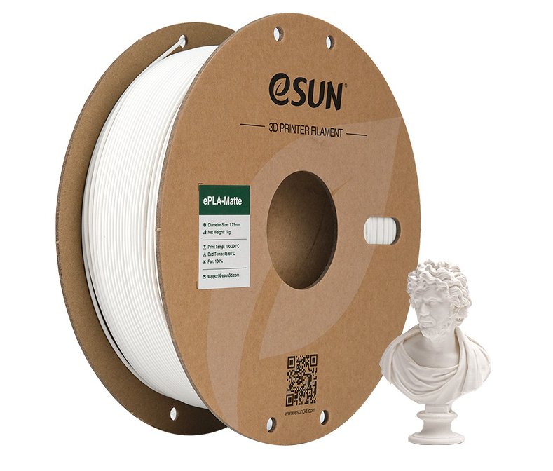 Epla-Matte 1,75mm Milky Blanco 1kg