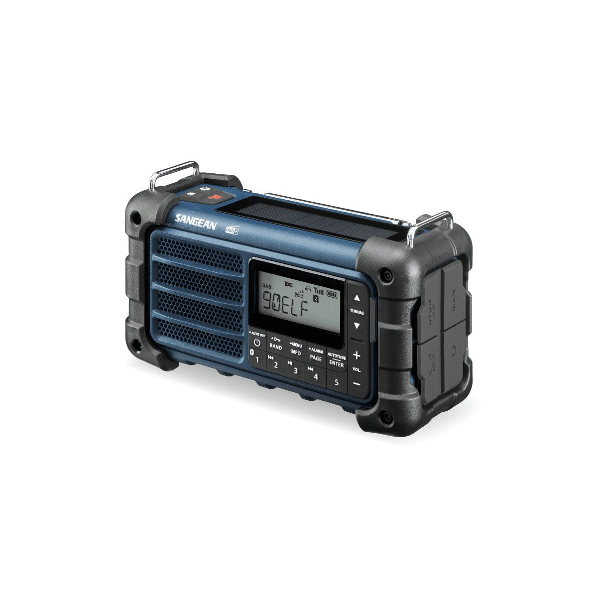 Sangean Mmr-99 Dab Blau Notfall/Kurbel/Solar Radio