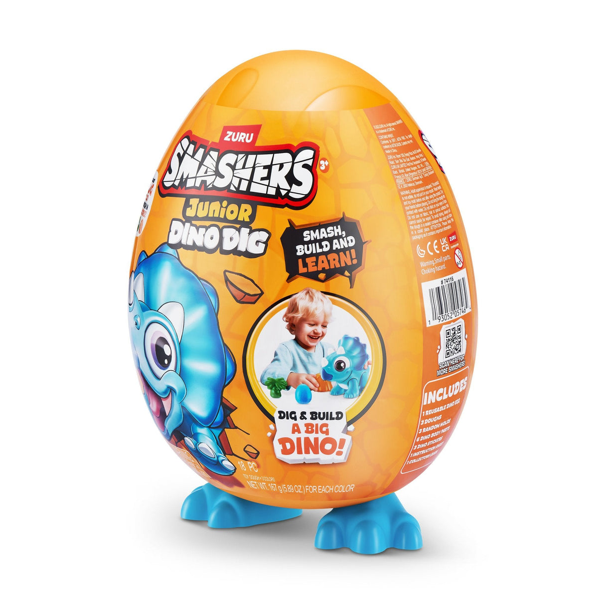 Zuru Smashers - Junior Dino Dig Ei, 74116