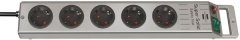 Brennenstuhl Regleta De Enchufes Super-Solid Line De 5 Vías 1153340115