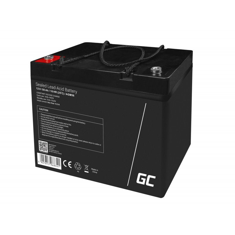 EAN 5907813968341 - Green Cell AGM56 batería de vehículos AGM (Separador de fibra de vidrio absorbente) 50 Ah 12 V imagen 4