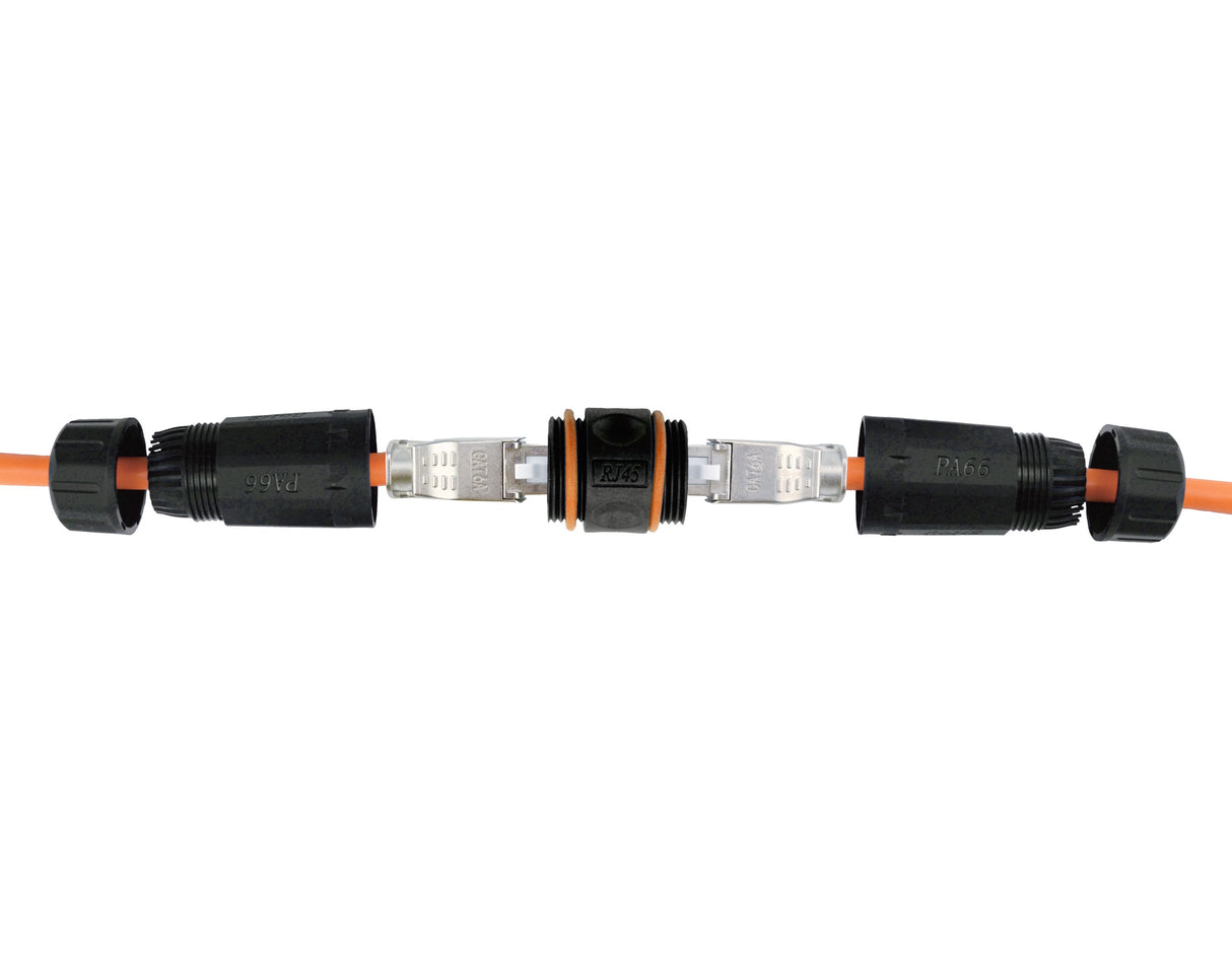 EAN 4015867230695 - Equip 221162 cambiador de género para cable RJ-45 Negro, Naranja imagen 10