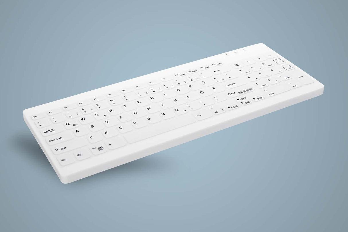 Teclado Alemán Active Key Ak-C7012 Usb Blanco