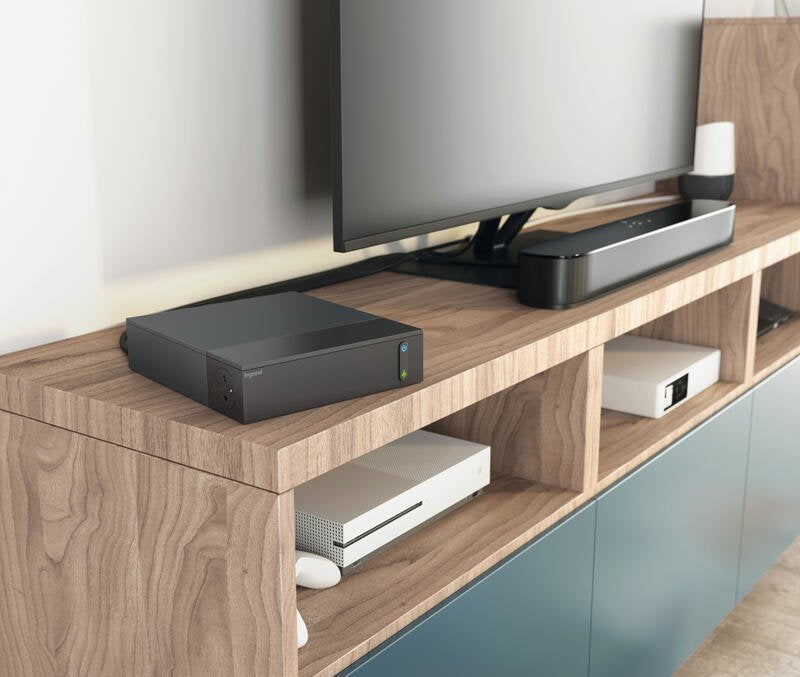 Przedluzacz Tv Ochron 4x2p+Z + 4x2p 2m Czarny