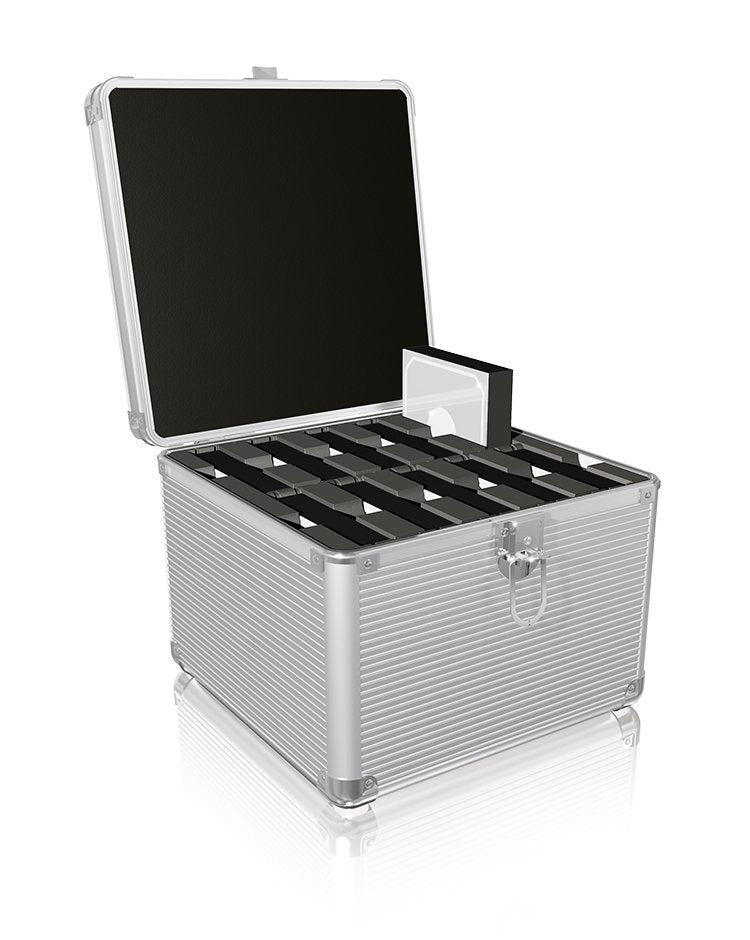 EAN 4250078160557 - ICY BOX IB-AC628 Maleta Metal, Plástico Plata imagen 1