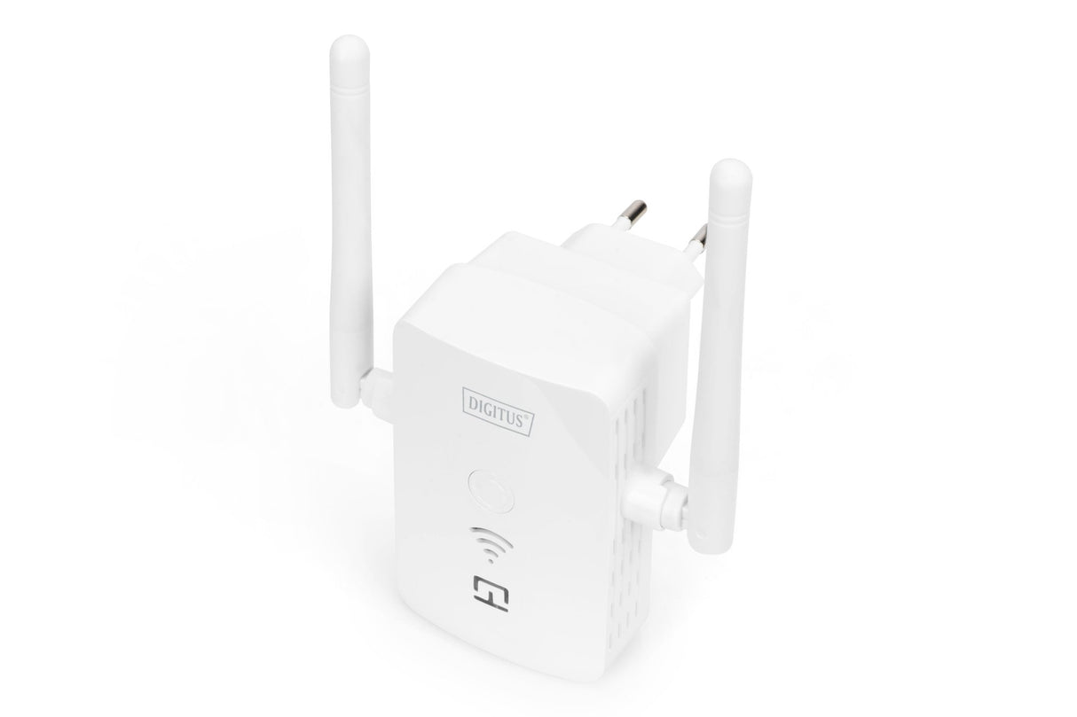 EAN 4016032474487 - Digitus DN-7072 repetidor y transceptor Repetidor de red 300 Mbit/s Blanco imagen 1