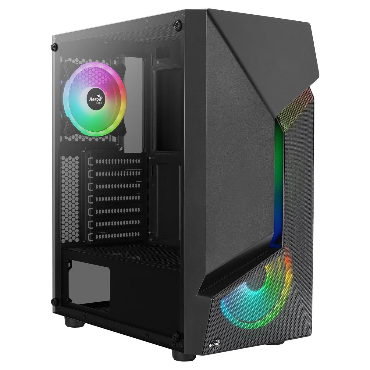 Caja Gaming Semitorre Aerocool Scape Argb