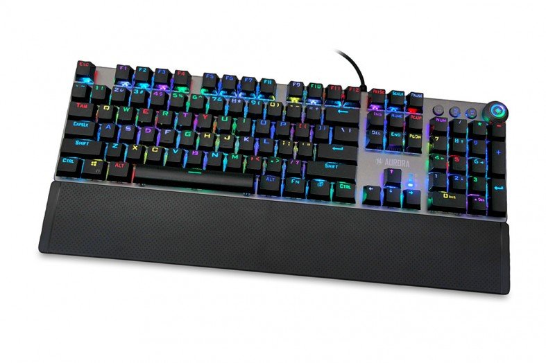 EAN 5901443055945 - iBox AURORA K-4 teclado Juego USB QWERTY Negro, Plata imagen 16
