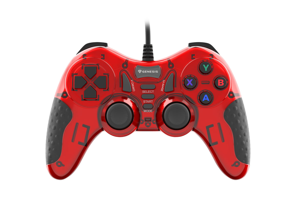 EAN 5901969420029 - GENESIS MANGAN 200 Rojo USB 2.0 Gamepad Analógico/Digital PC imagen 1