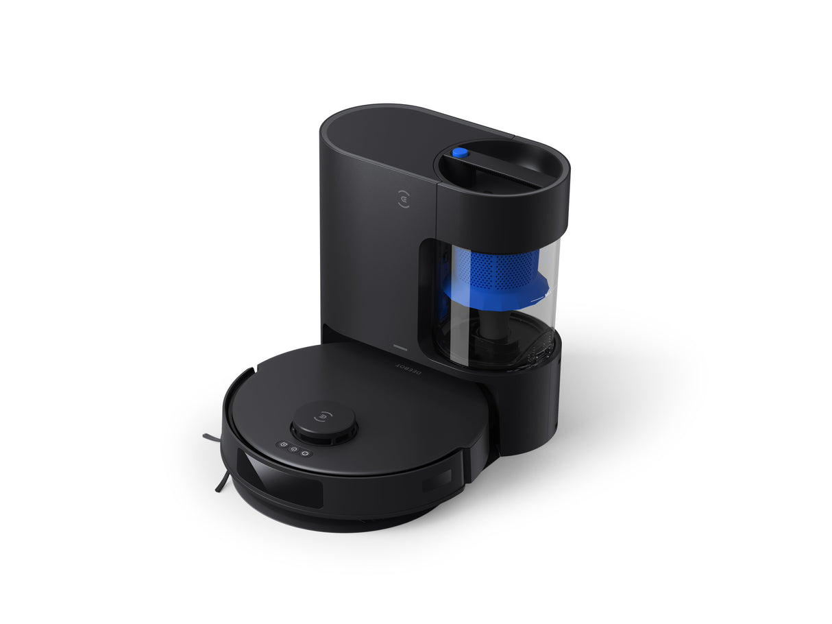 Robot Aspirador Ecovacs Deebot N20 Pro Plus Incluye Purecyclone Station N20 Pro Plus Black