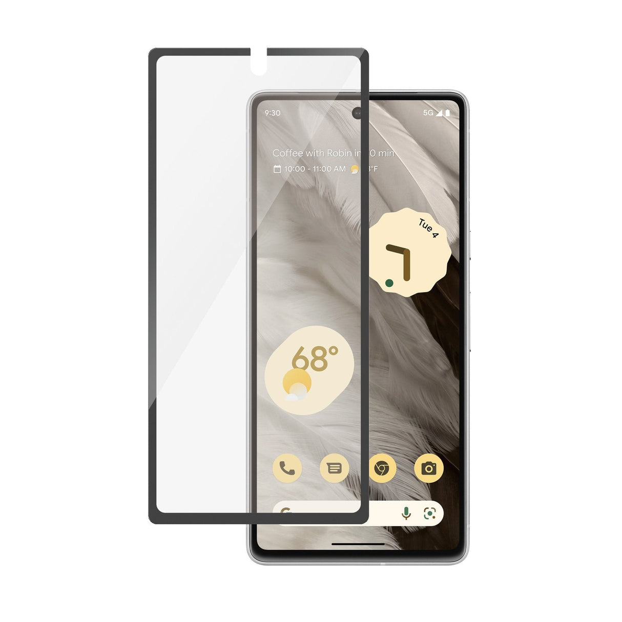 Protector Panzerglass Screen Google Pixel 7a Ultra Wide Fit
