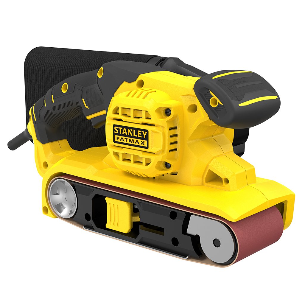 EAN 5035048705780 - Stanley FMEW204K lijadora portátil Lijadora de banda 380 RPM Negro, Amarillo imagen 1