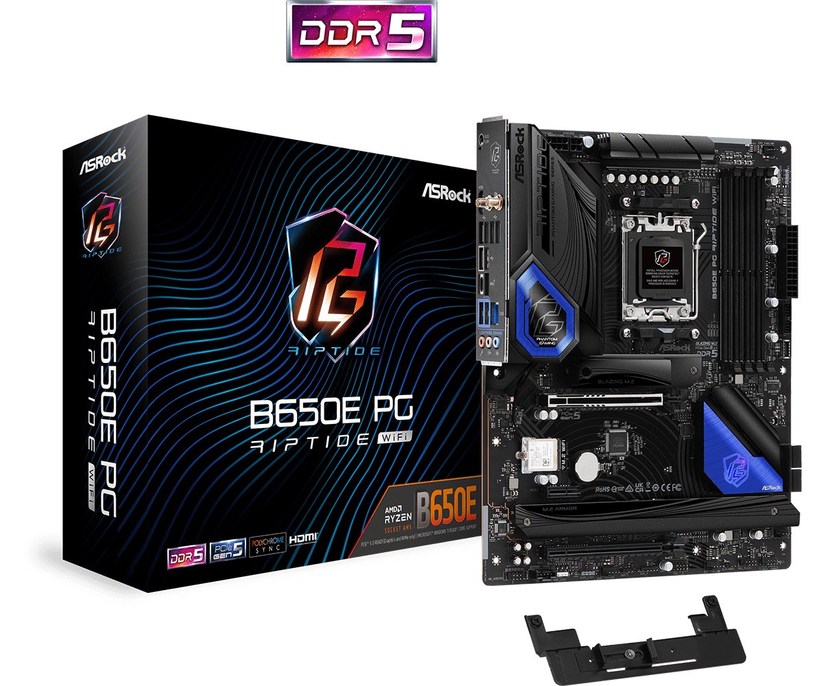 Placa Base Asrock Amd Am5 B650e Pg Riptide Wifi