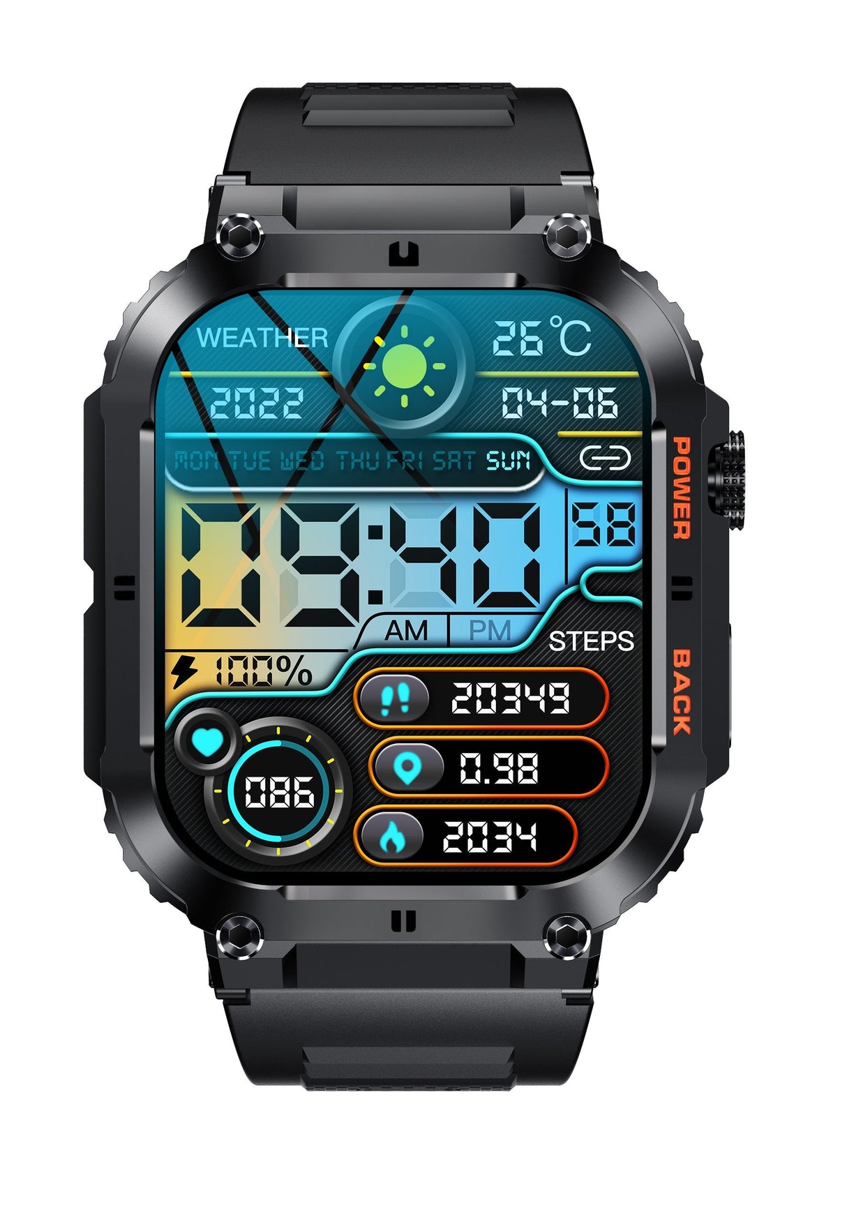 Smartwhatch Swc-191b Func Llamada