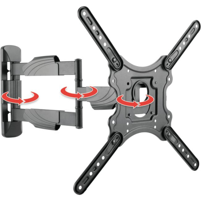 Soporte De Pared Para Tv Schwaiger De Hasta 75 ", 2 Juntas Máx. 35 Kg Negro