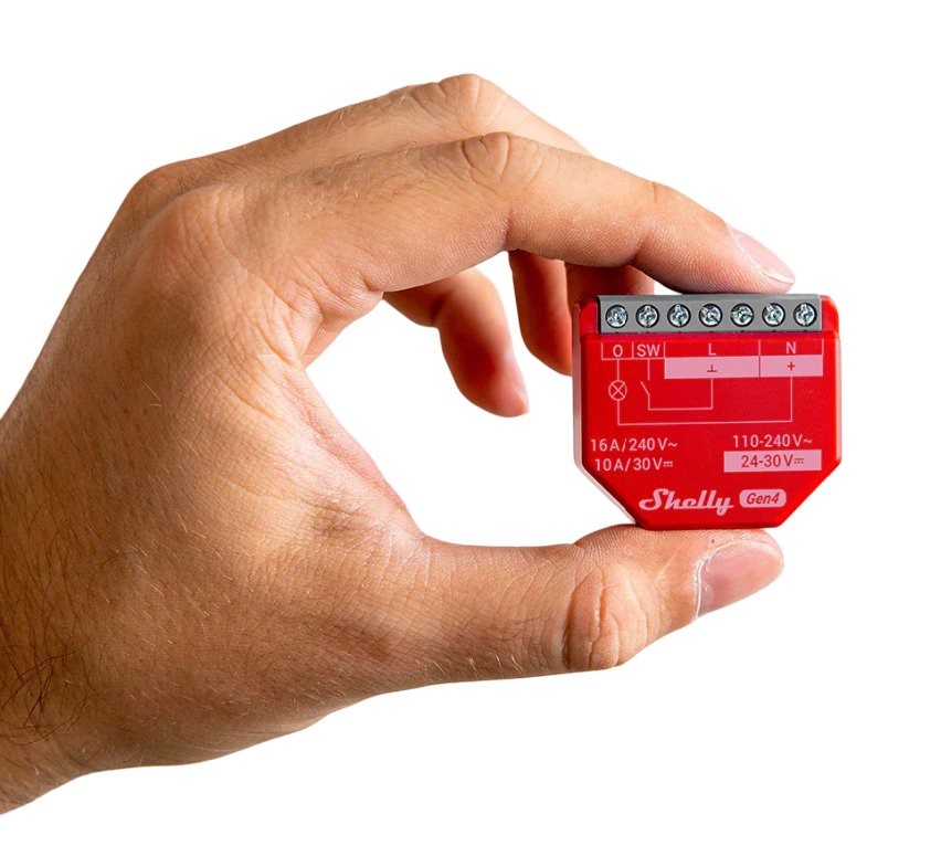 Shelly 1pm Gen4, Relay Red Shelly_1pm_gen4