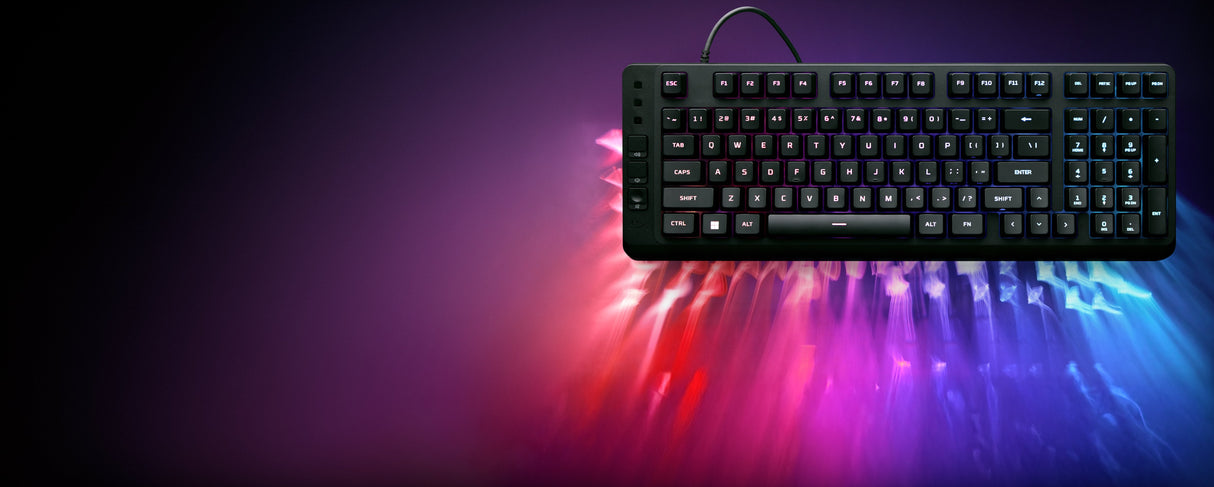 EAN 0198990307855 - HyperX Eve 1800 teclado Juego USB Negro imagen 8