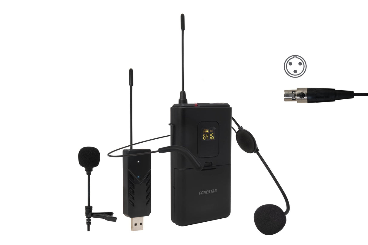 EAN 8422521008594 - Fonestar WI-MIC amplificador de antena para micrófono inalámbrico imagen 1