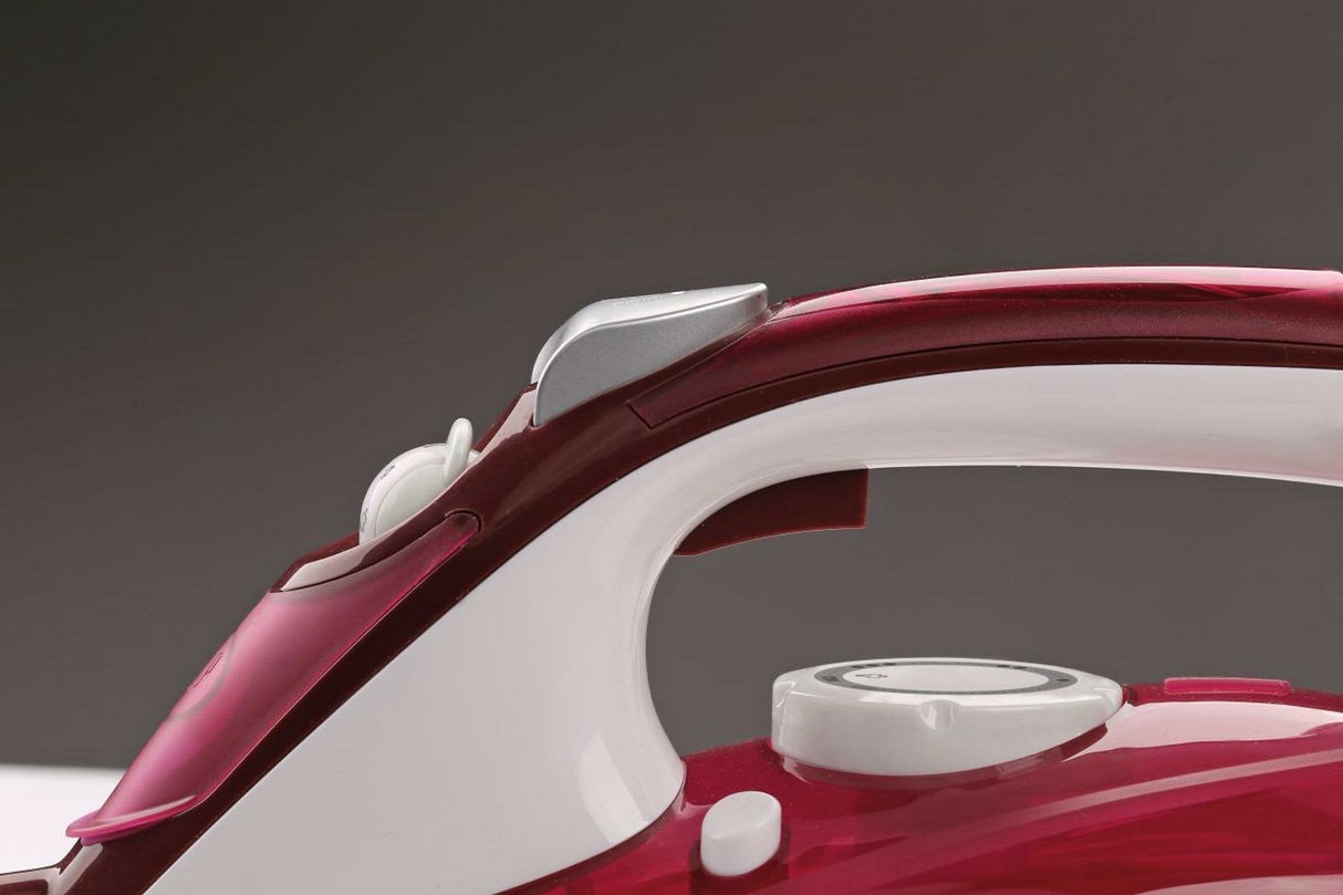 Plancha De Vapor Gorenje Sih3000rbc Plancha De Vapor, 3000 W, Capacidad Del Depã³sito De Agua 350 Ml, Vapor Continuo 40 G/Min, Rojo/Blanco