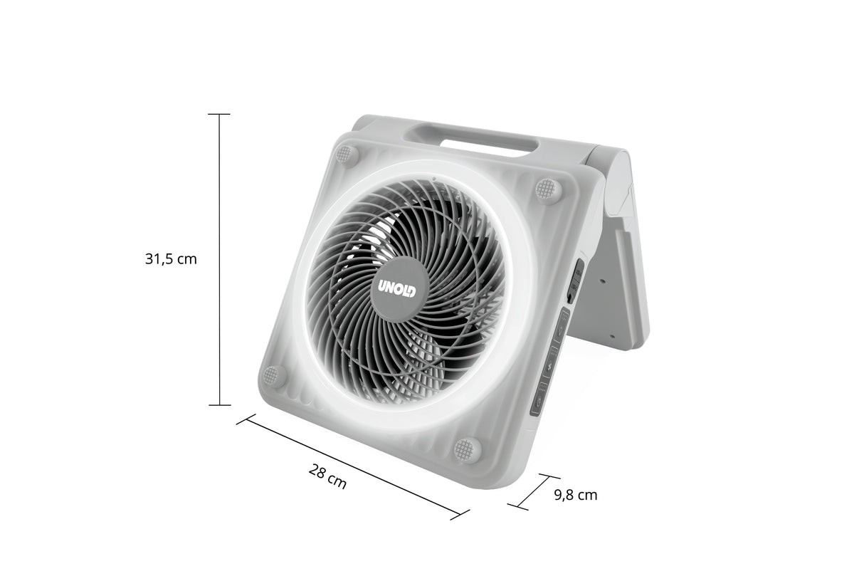 Unold 86517 Solarventilator Grau Camping