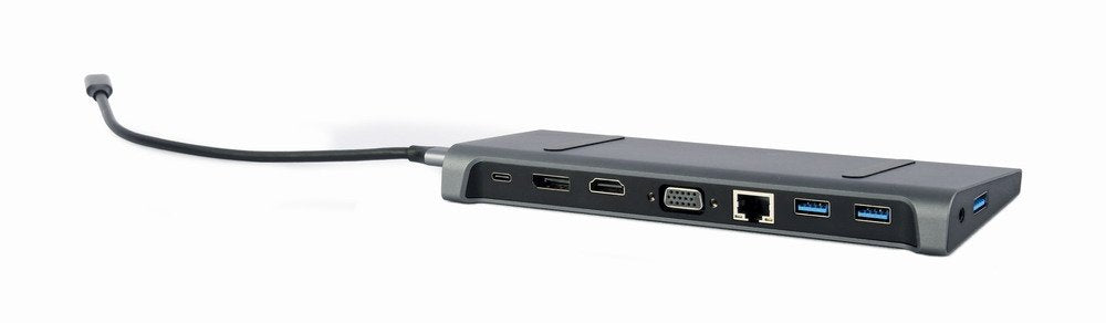 EAN 8716309124331 - Gembird A-CM-COMBO9-02 base para portátil y replicador de puertos Alámbrico USB 3.2 Gen 1 (3.1 Gen 1) Typ imagen 5