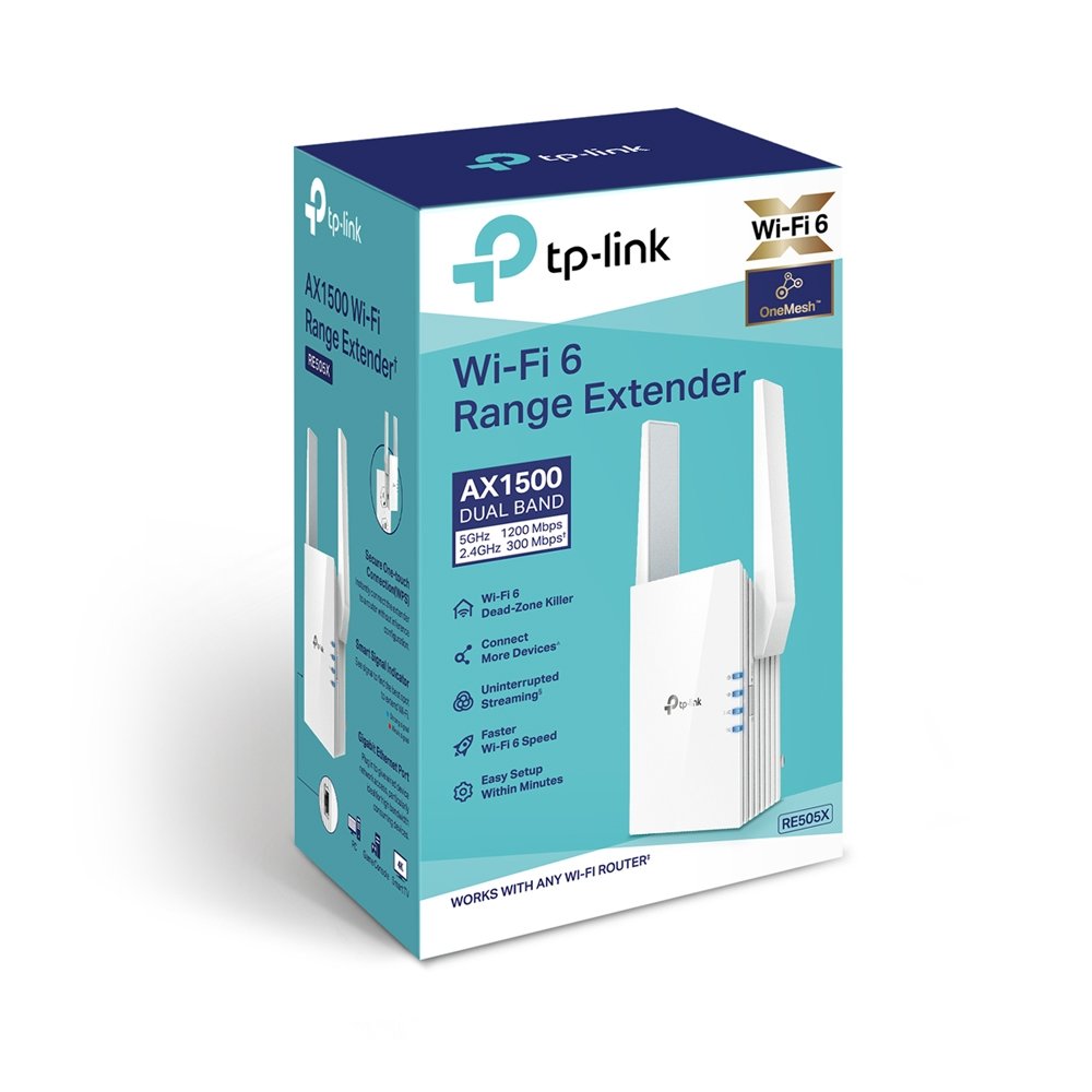 Repetidor Inalámbrico Tp-Link Re505x 1500mbps 2 Antenas