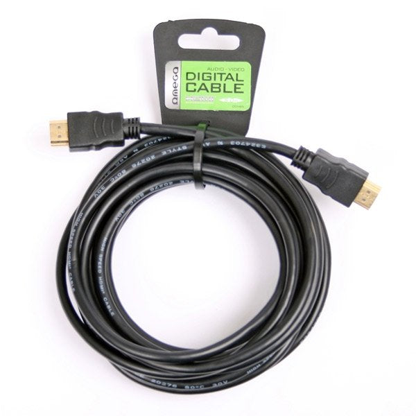 EAN 5907595415507 - Omega OCHB45 cable HDMI 5 m HDMI tipo A (Estándar) Negro imagen 1